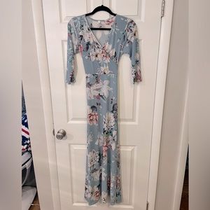 Pink Blush Maternity Dress Small